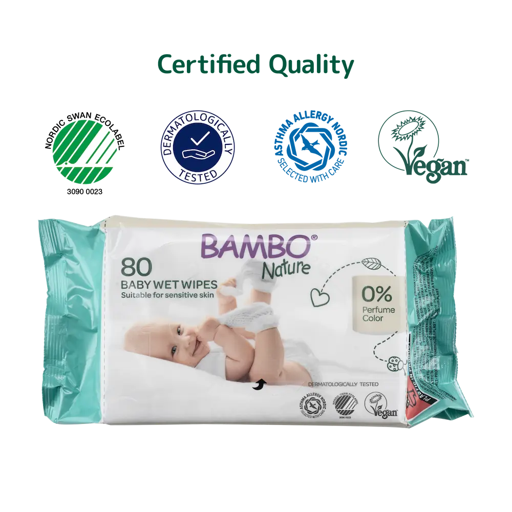 Bambo Nature Wet Wipes