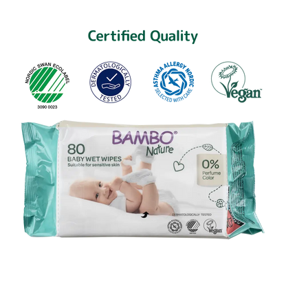 Bambo Nature Wet Wipes