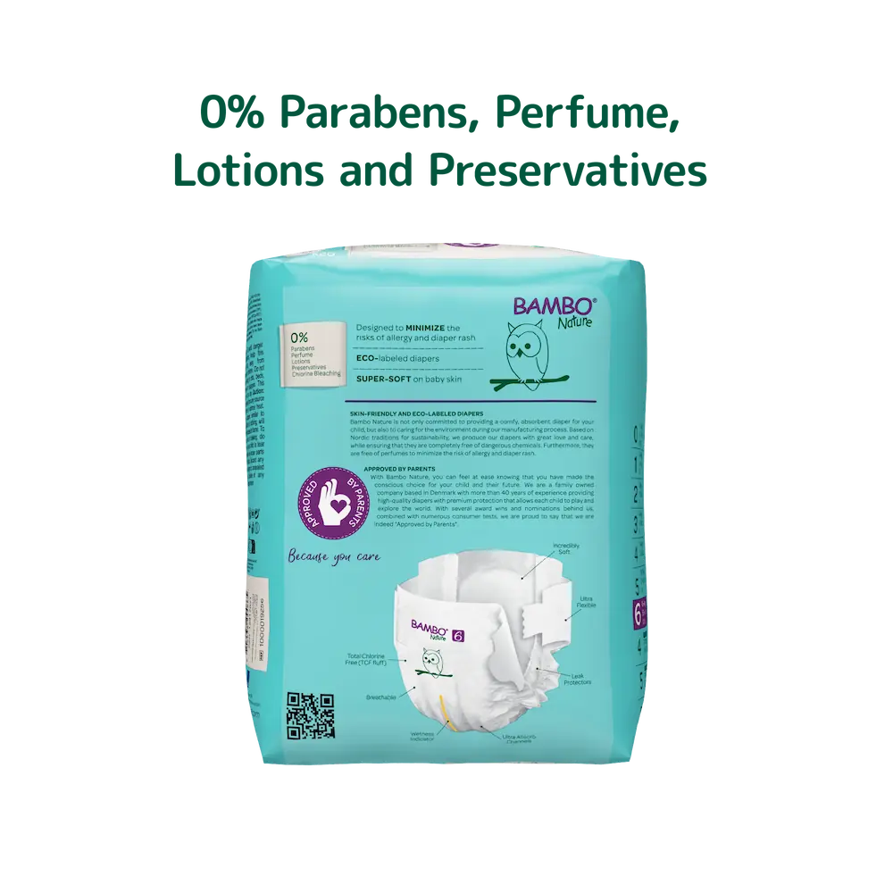 Bambo Nature Diapers size 6, (16+ kg / 35+ lbs), 20 pcs