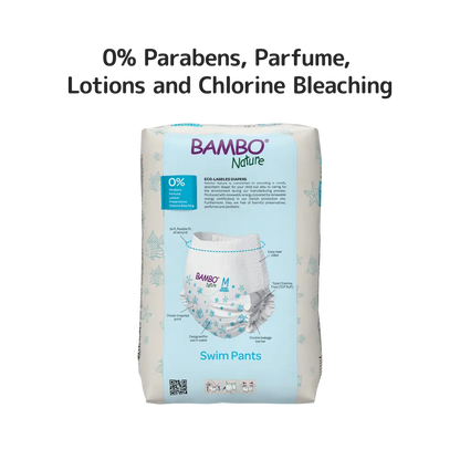 Bambo Nature Swim Pants Size M (12+ kg / 26+ lbs), 12 pcs