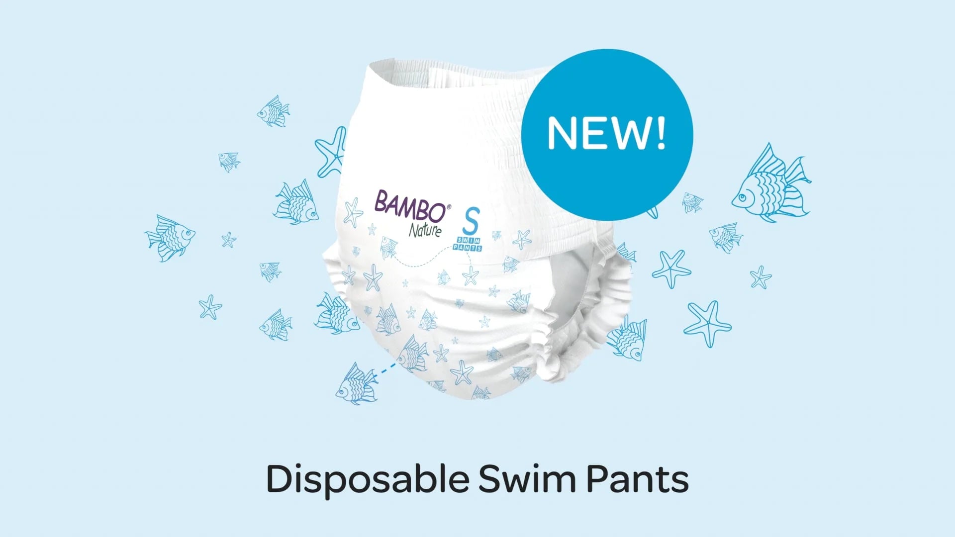 Load video: Bambo Nature Swim Pants Product Video