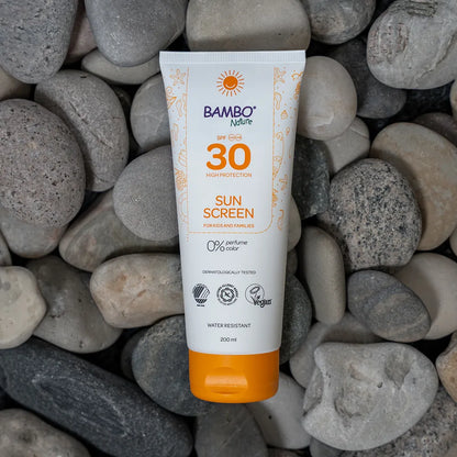 Bambo Nature Sunscreen SPF30, 200ml