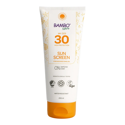 Bambo Nature Sunscreen SPF30, 200ml